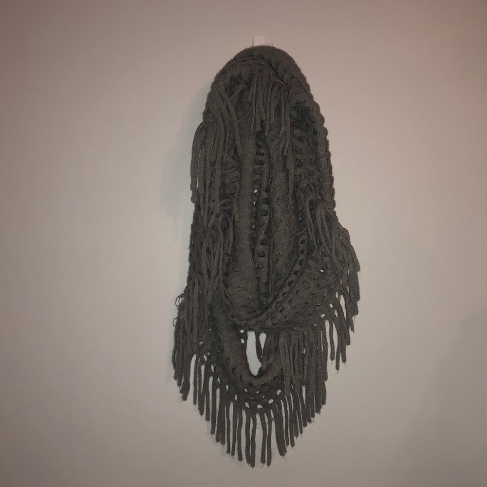 Gray Infiniti Scarf